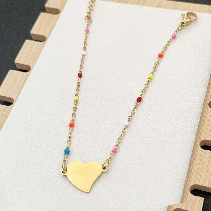 ID:0019_B | Brazalete de corazón colorido