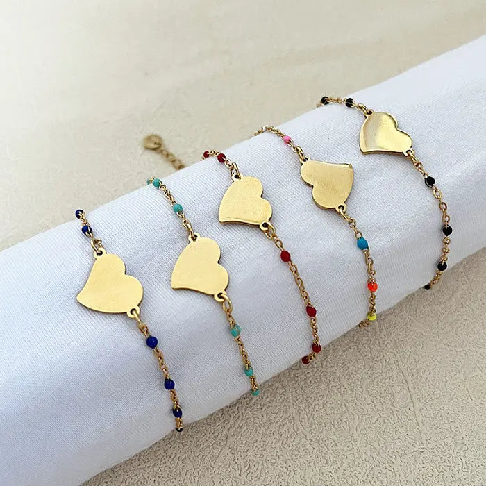 ID:0019_B | Brazalete de corazón colorido