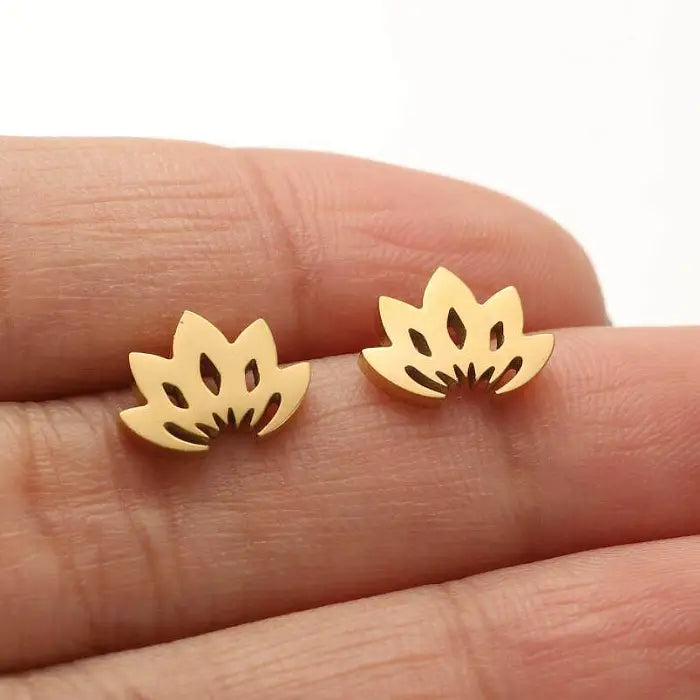 ID:0018_A | Aretes delicados dorados
