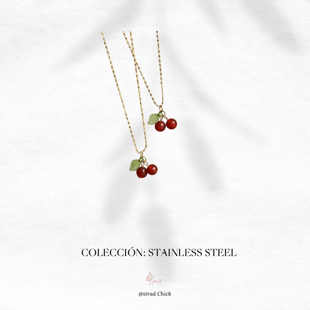 ID:0034_C | Colgante delicado de cherry