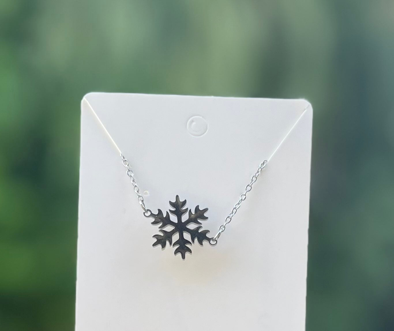 ID: 0096 | Brazalete plata de copo de nieve