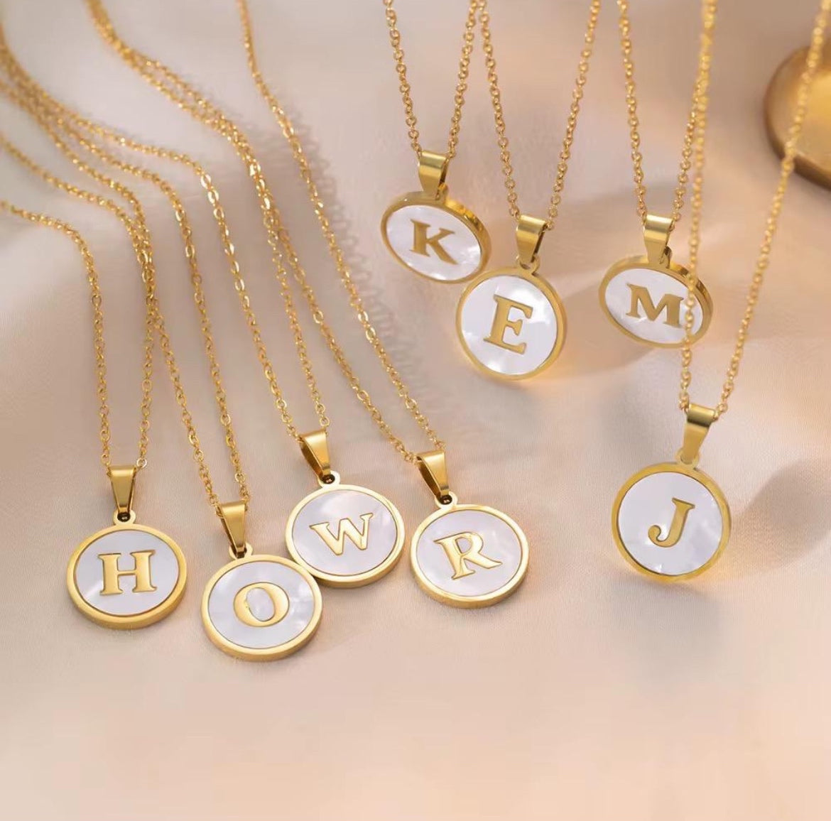 ID:0028_C | Colgante hermosos de iniciales