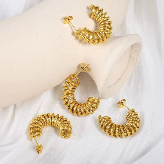 ID:0001_A | Aretes dorados