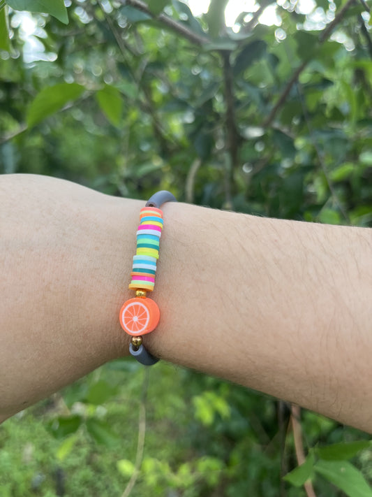 Pulseras Primaveras (Gris Frutal)