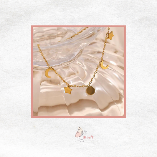 ID:0014_B | Brazalete de lunas y estrellas