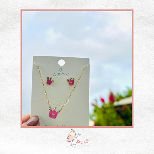 ID:0015_S | Collar + Aretes