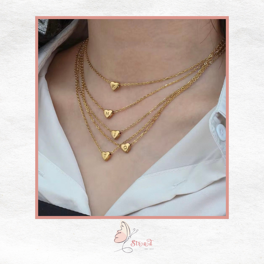 ID:0029_C |Colgantes de letras de corazones