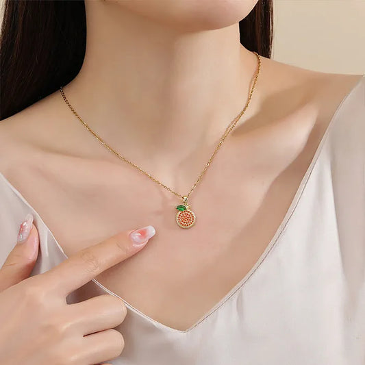 ID:0018_C | Colgante Orange