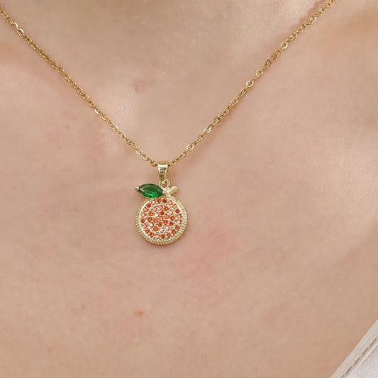 ID:0018_C | Colgante Orange